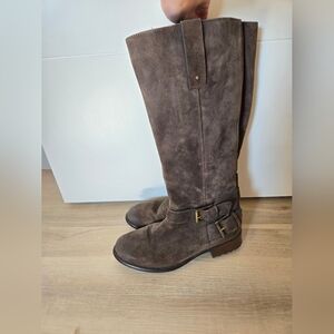 CLARK'S Real suede boots